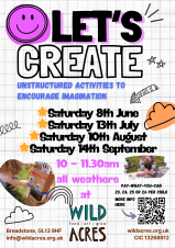 LET'S CREATE AT WILD ACRES