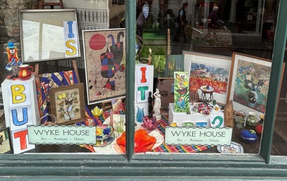 Summer Festival 2024 - Art Inspired Window Winner - Wyke House